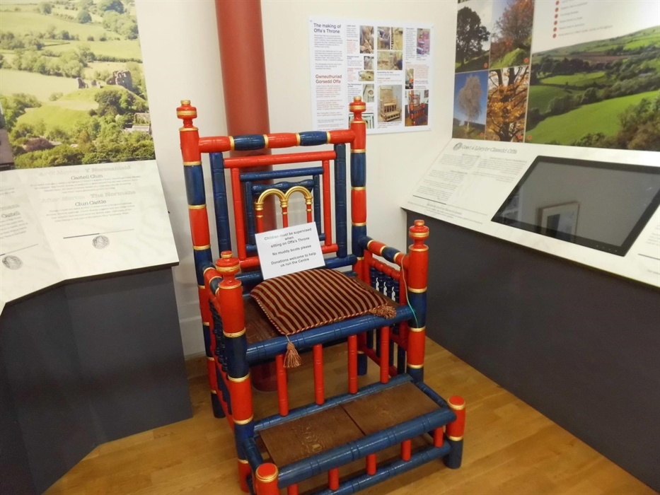 Fancy sitting on 'Offa's Throne'?