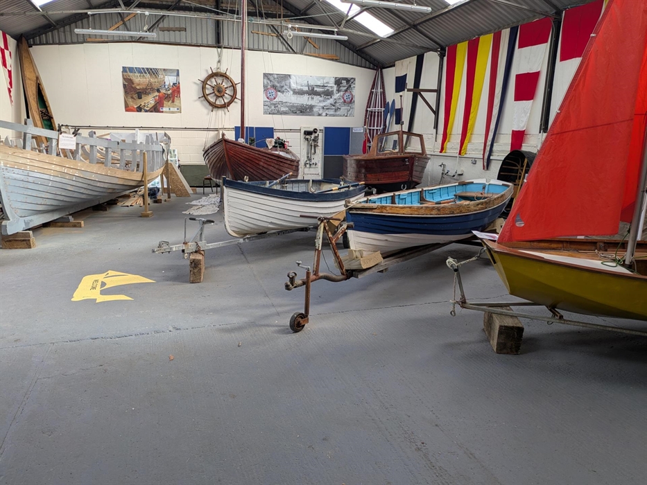 We have many wooden boats in our collection, the earliest dating from 1880.