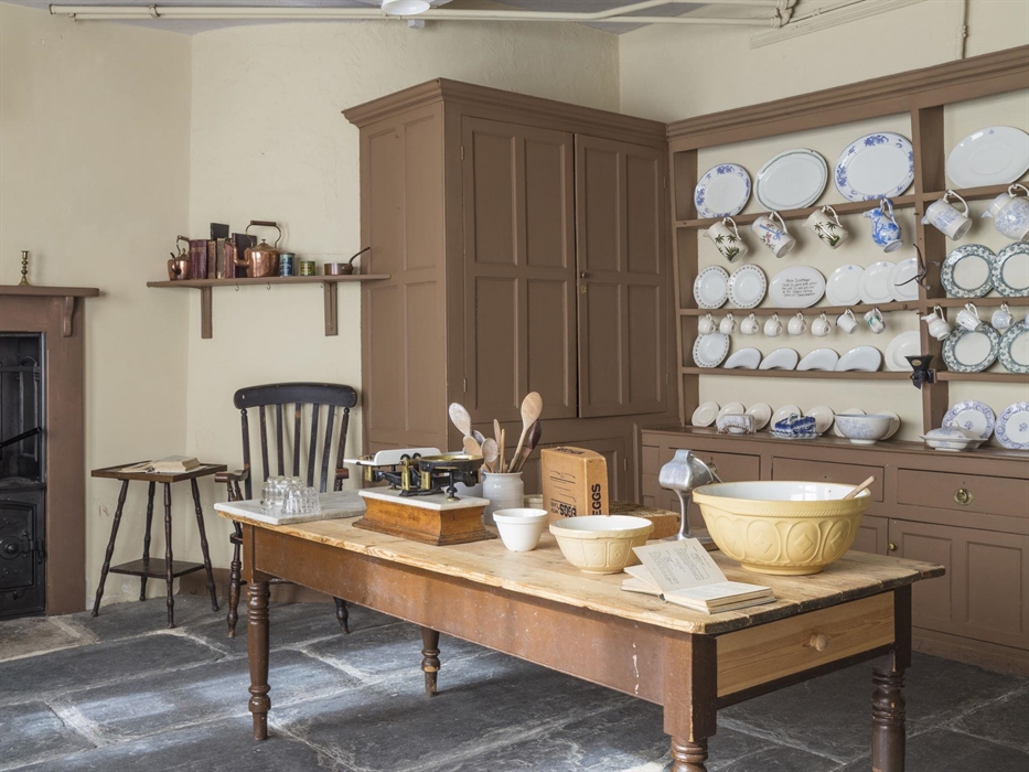 Llanerchaeron House Kitchen