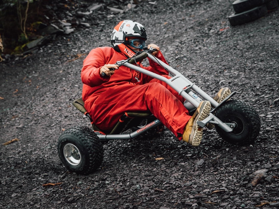 The UK's only mountain cart track