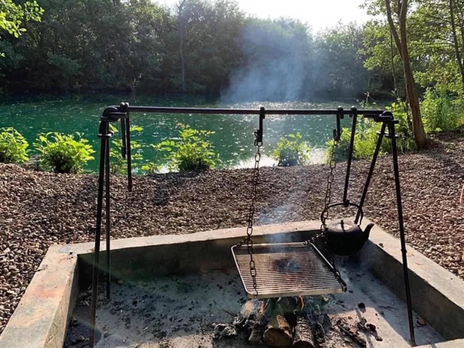 Fire Pit at Arcadia Camping