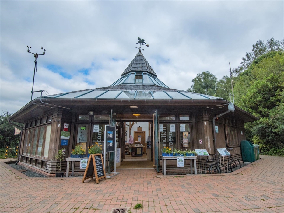 Exterior of Scolton Manor Welcome Centre