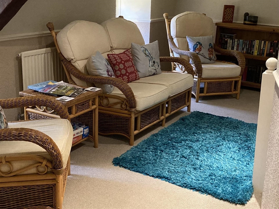 Seating on the landing at LLwyn Onn Guest House