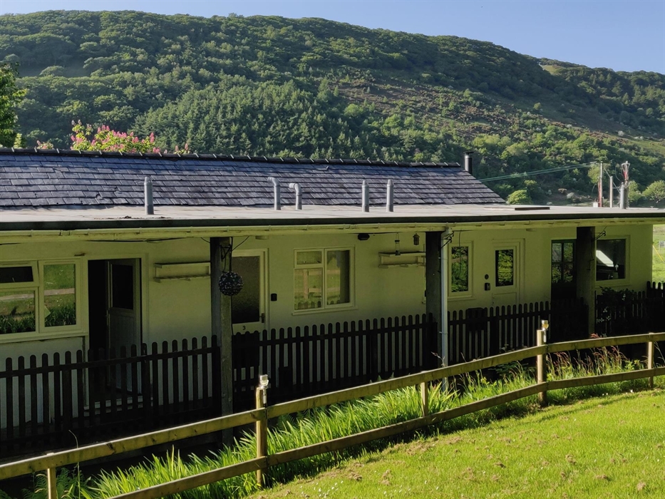 The apartments are upside down with the entrance into the kitchen and living space on the top floor and the bedrooms downstairs to make the most of th