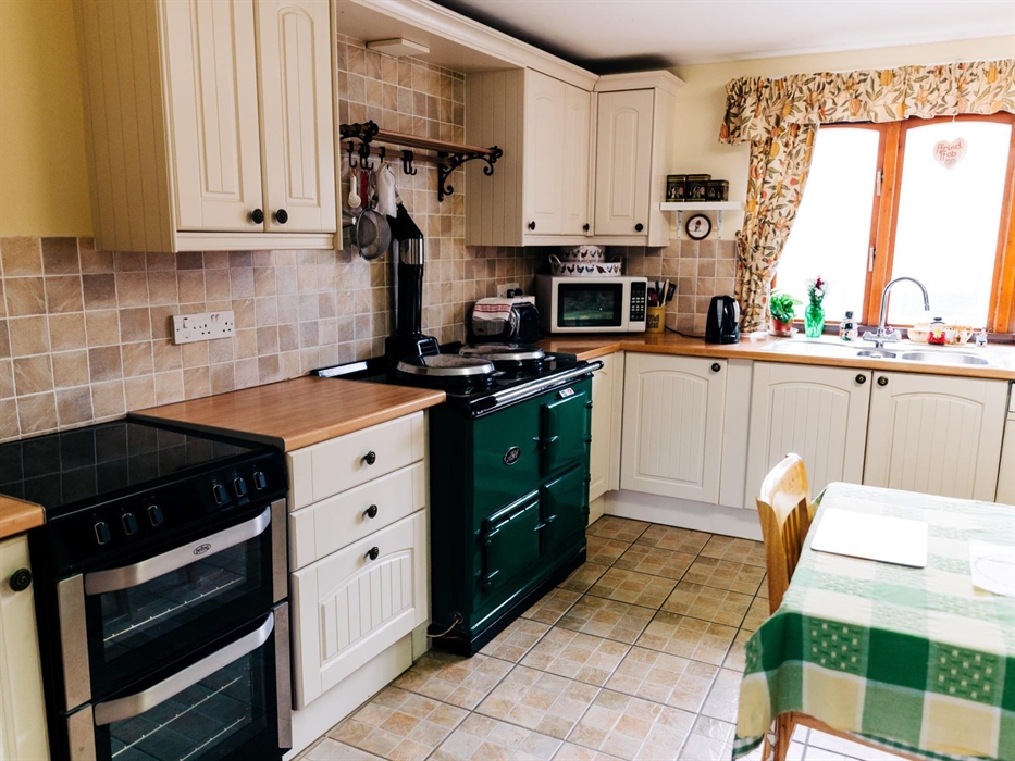 Breakfast cooked on Aga