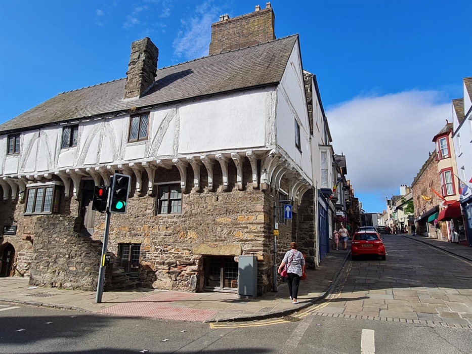 Oldest secular house in Wales, Conwy sightseeing, Conwy tours, Conwy guided tours, Conwy walking tours