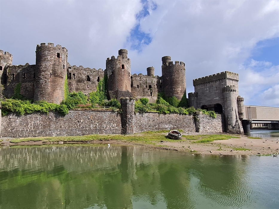 Conwy Castle from the south