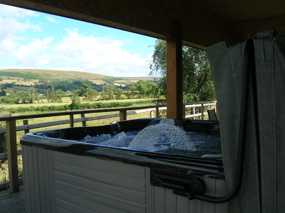 Stunning view from the hot tub.