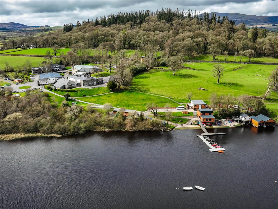 Nestled on the shores of Llyn Tegid in Eryri