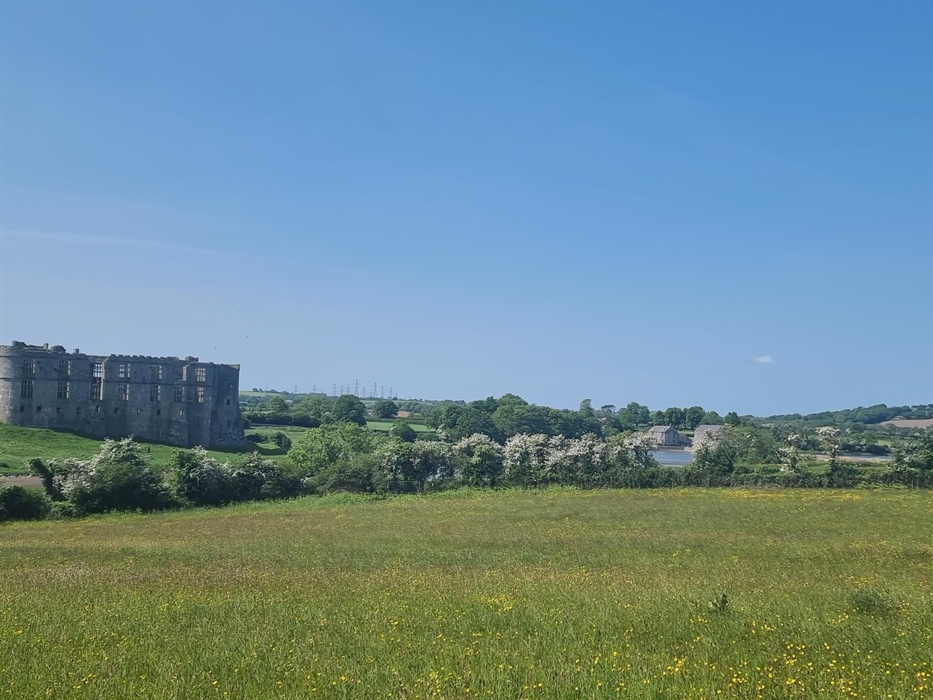Carew Castle and Tidal Mill in Pembrokeshire