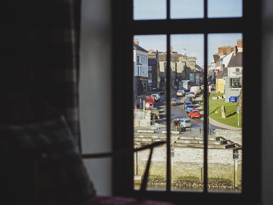 River & town views from every apartment