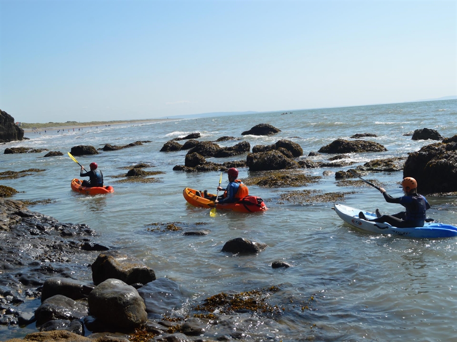 Explore the Carmarthenshire coastline on our local paddle experience