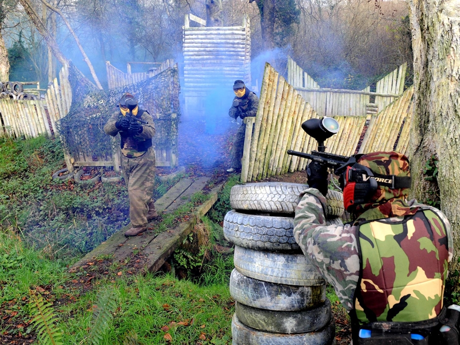 Paintballing