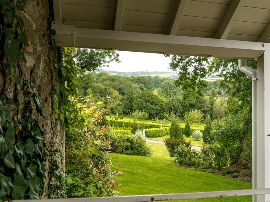 Beautiful rural views from each suite