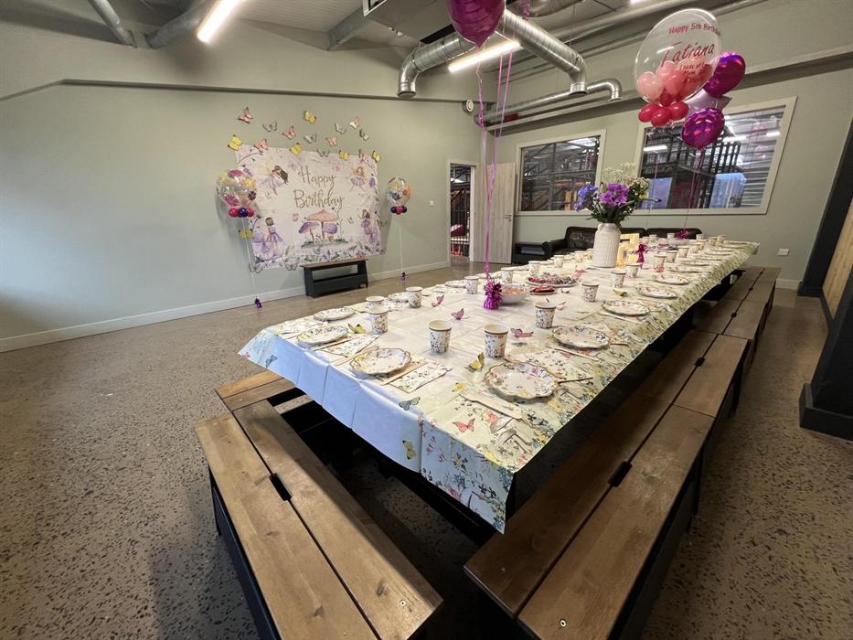 Three fabulous party rooms are available all year round, whatever the weather. You'll have access to all our facilities, indoor & out. After all that