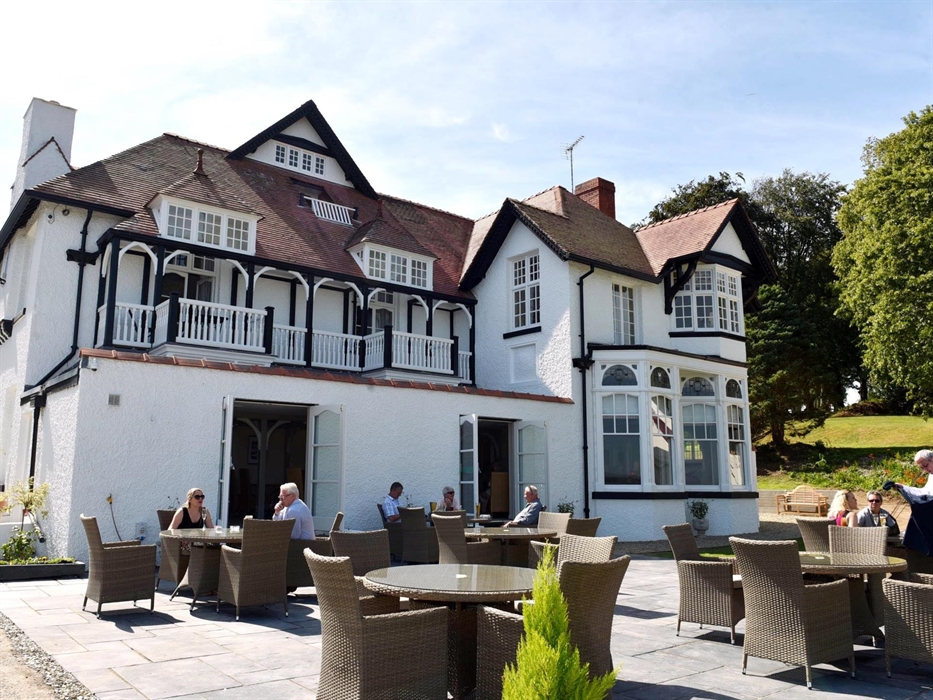 Enjoy alfresco dining on the terrace