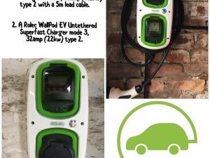 EV Charging points for our guests use only.