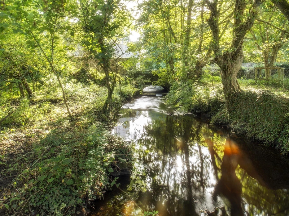 Penrhiw Priory Five Star Guest Accommodation, St Davids, Pembrokeshire. River Alun