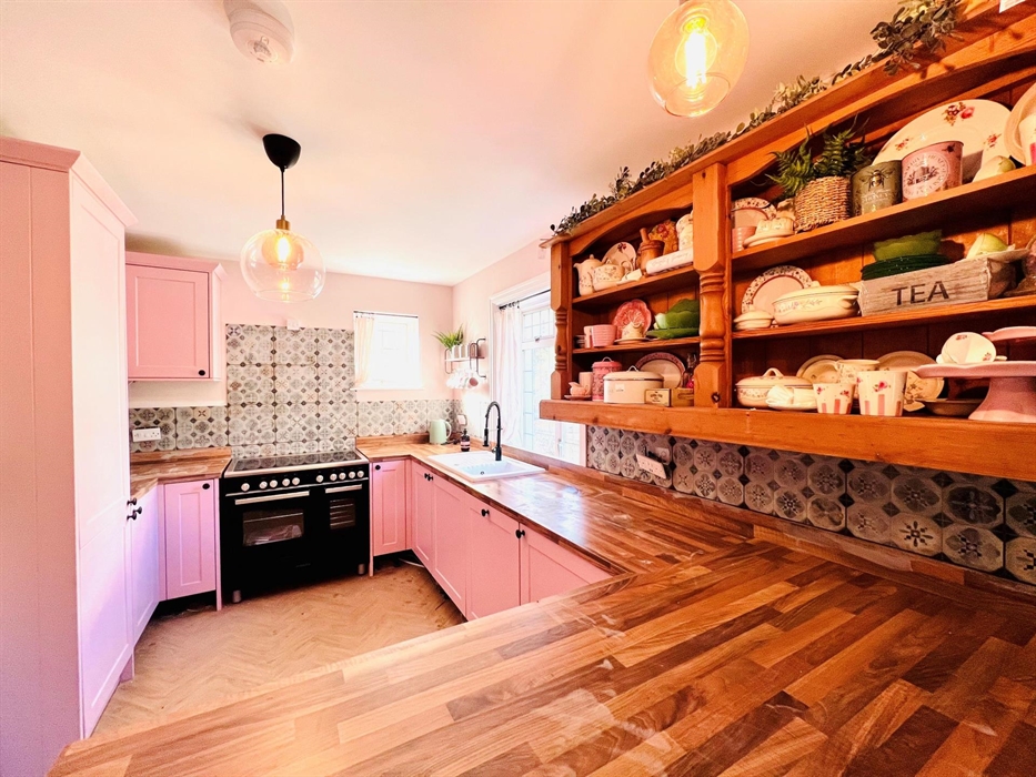 There is ample space within our large kitchen to prepare that family feast!