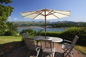 View from the cottage orchard