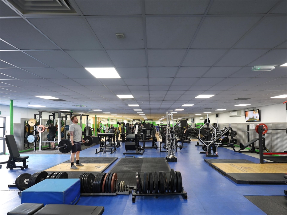 The gym area on singleton campus.