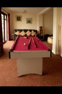 Games Room with Pool Table, Wii, TV & DVD