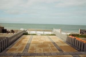View of Patio out to sea