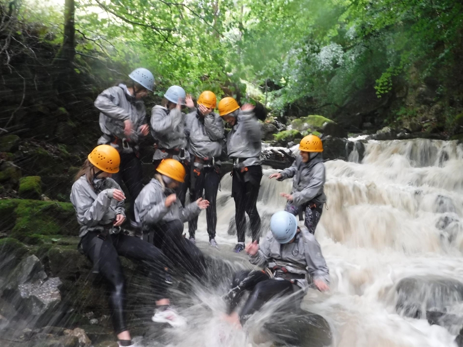 Gorge Scrambling is very popular activity and suitable for all.   A fun day out with family & friends. There's lots of fun to be had, climbing waterfa