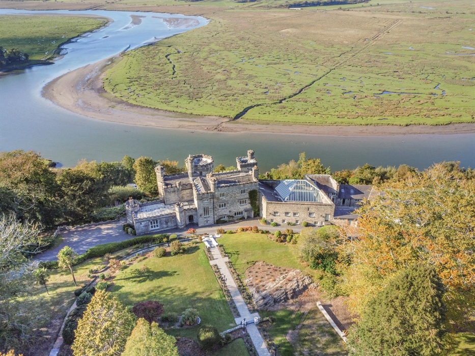The castle from above