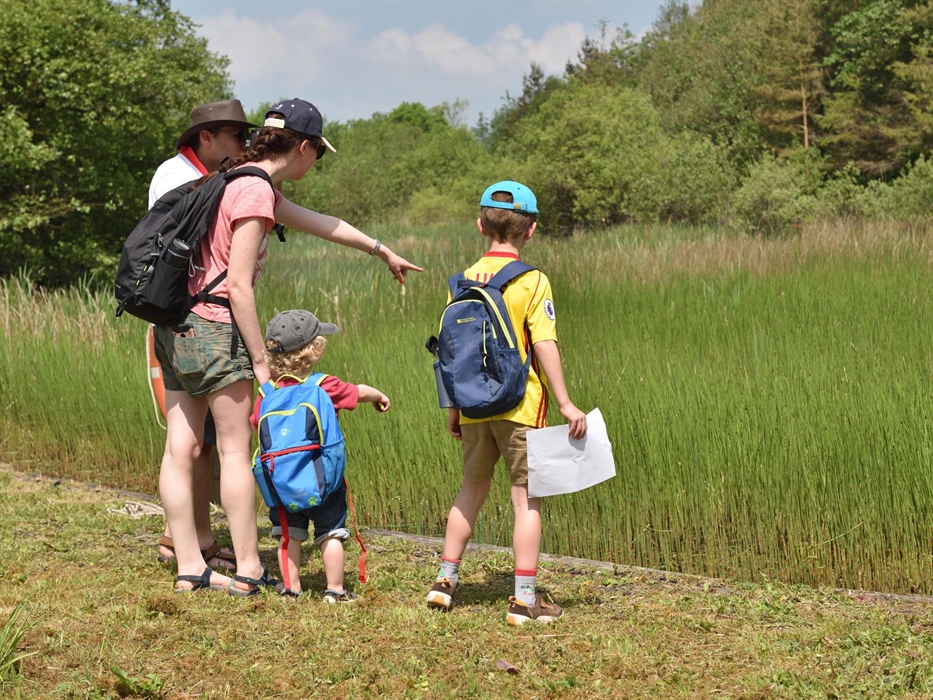 Nature trail and dipping pond