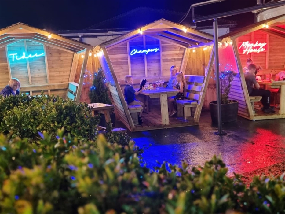 Outside Knightly's Bar