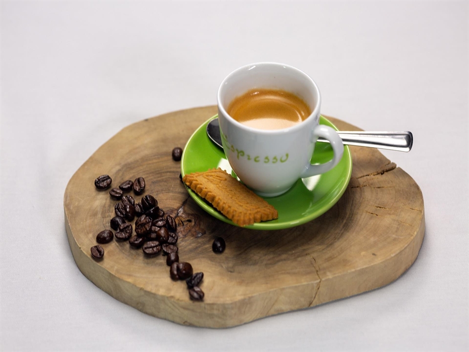 Enjoy a selection of coffee from the Orchid House Tea room including an Expresso.