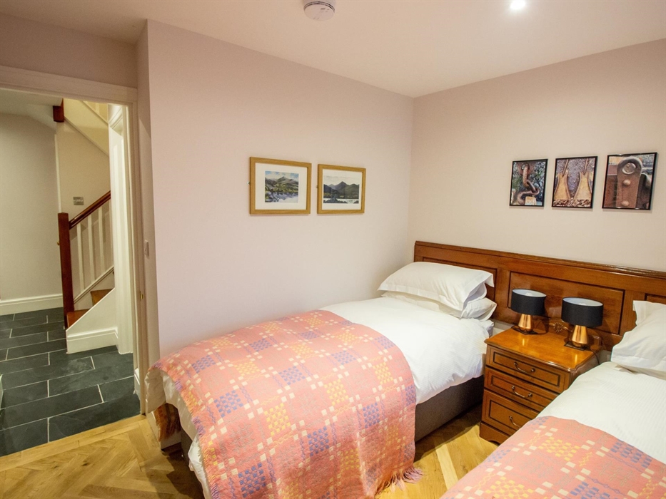 Ground floor twin bedroom, beds can be zipped together to make a king bed