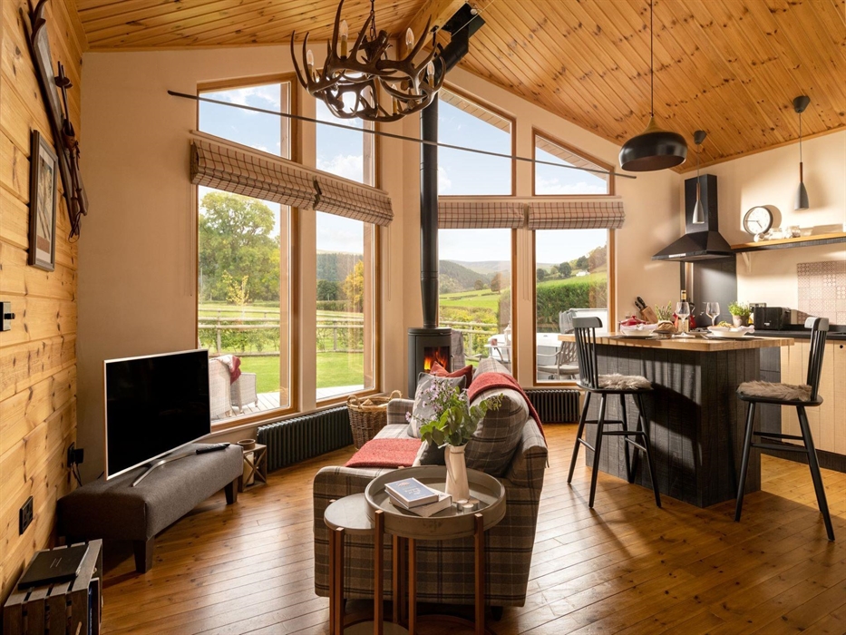 Our Nordic style log cabin