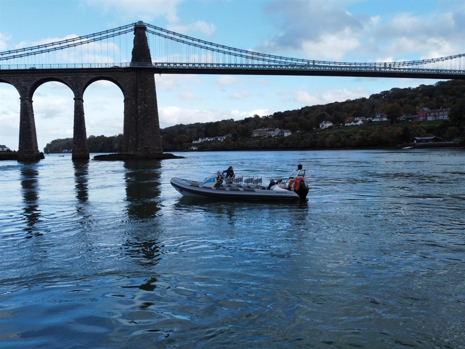 Ribride user the Menai Bridge