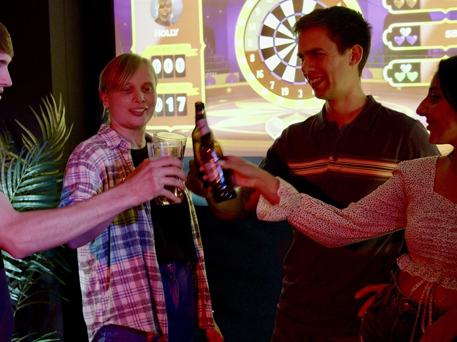 Augmented Darts Party at Johnny Throws, Llandudno