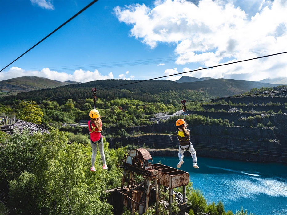 Quarry Flyer at Penrhyn Quarry