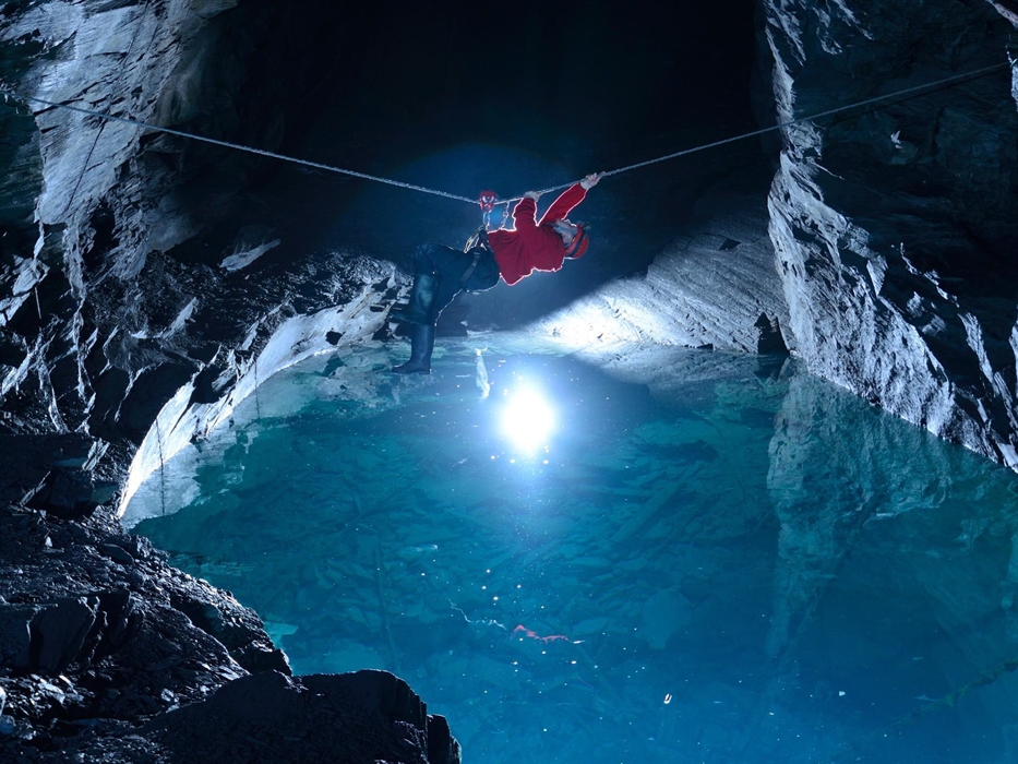 Go Below Underground Adventures Challenge zip line