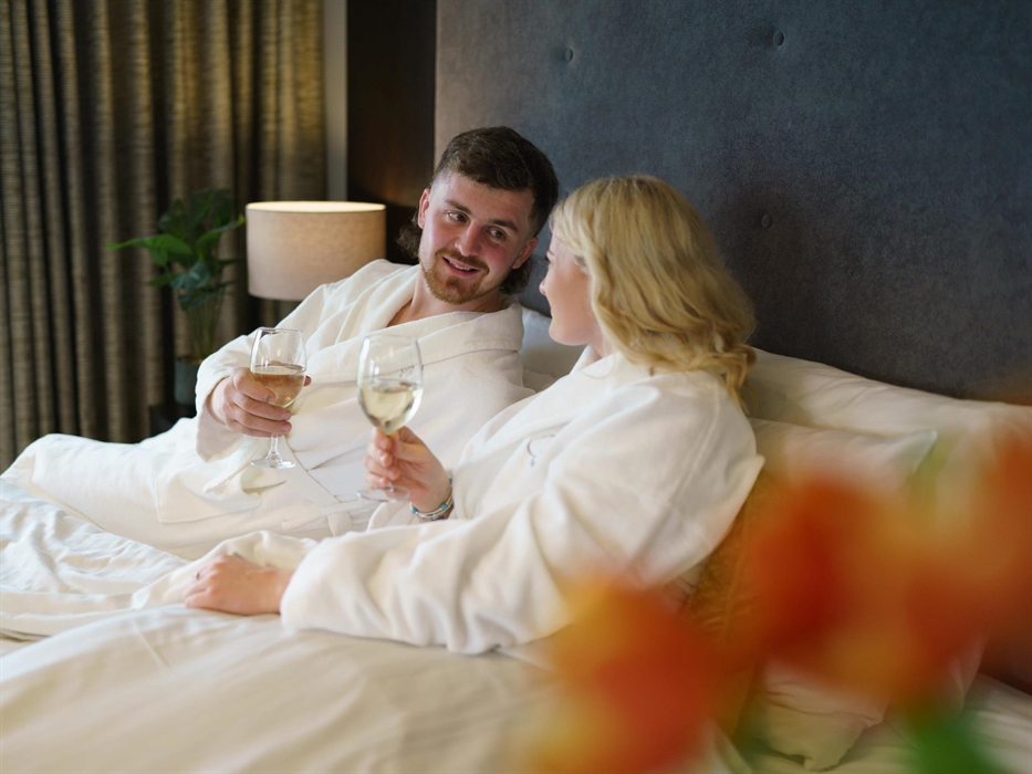 Relaxing at The Cliff Hotel & Spa