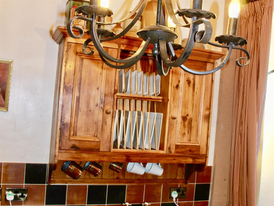 Kitchen at Coedfa Bach