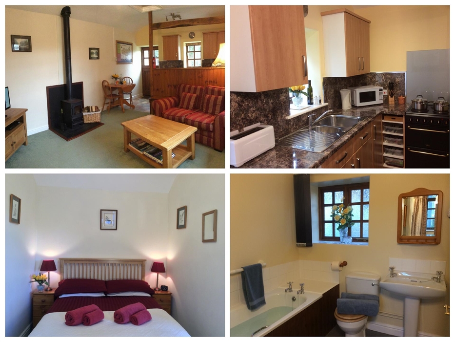 A comfortable stay is offered at Aberyscir coach house.