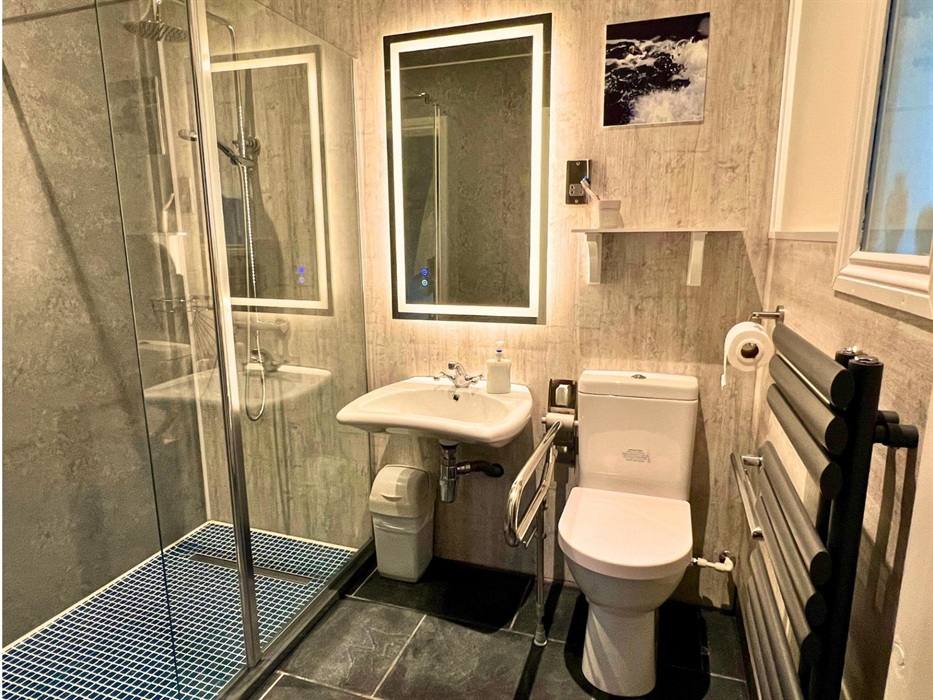 Accessible ensuite shower room