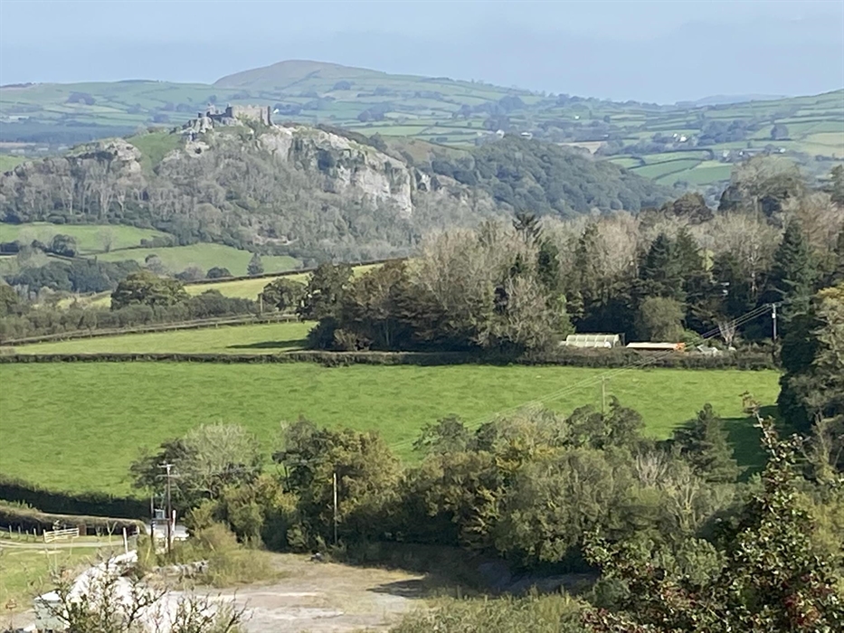Views of Carreg Cennen Castle