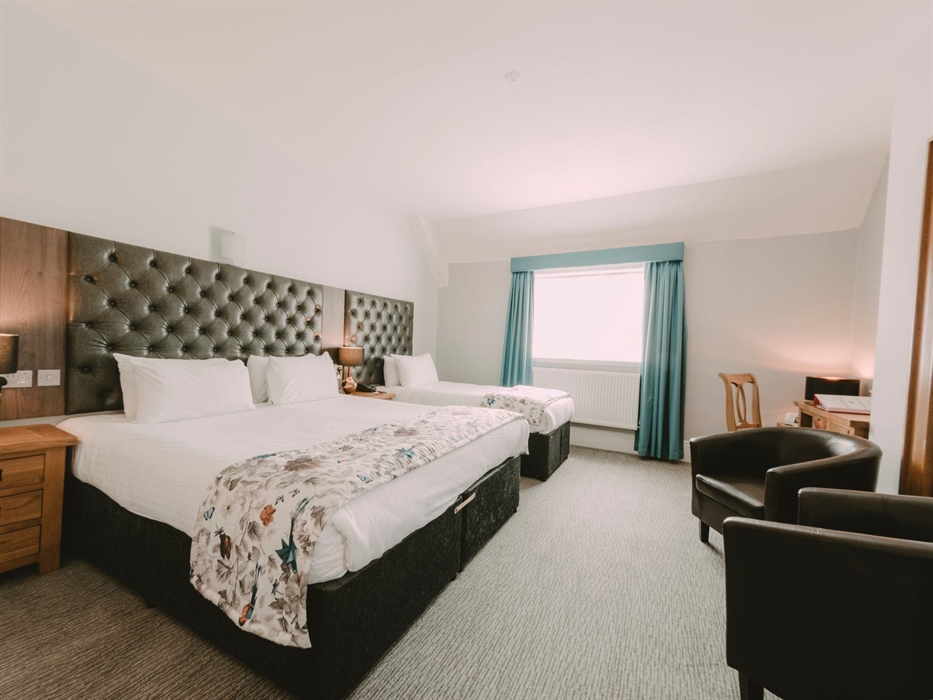 Superior Family room, Cwrt Bleddyn Hotel & Spa, Monmouthshire, Wales