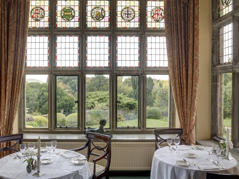 Main Dining Room for fine dining and Sunday Luncheons