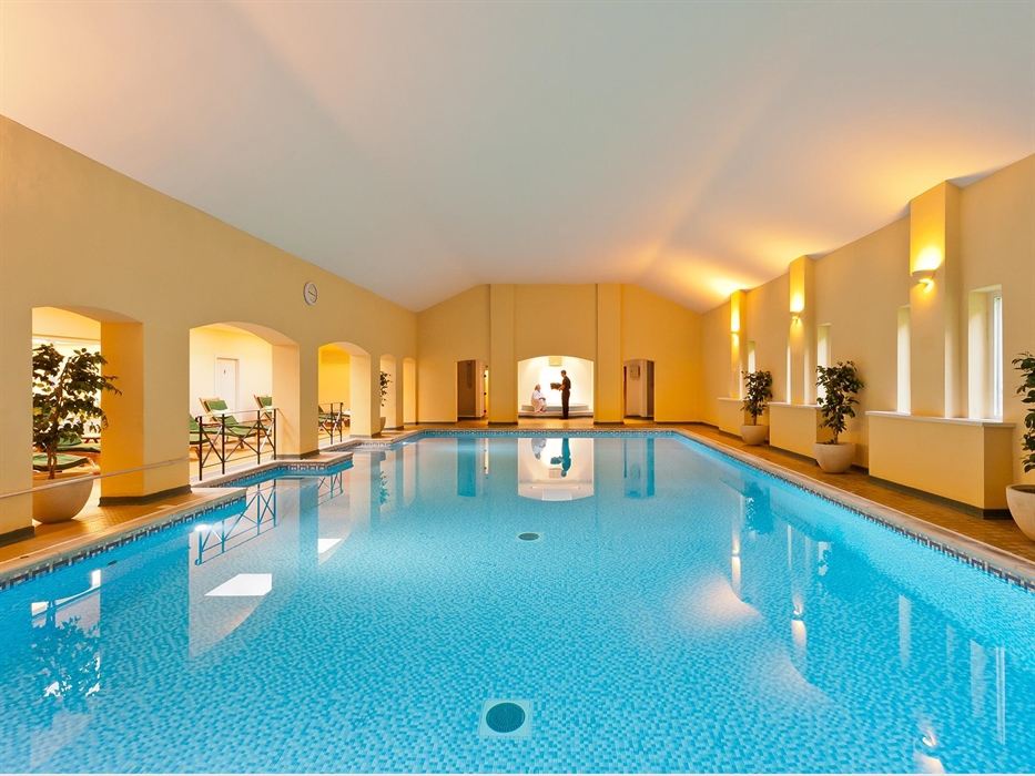 The pool at Bodysgallen Spa