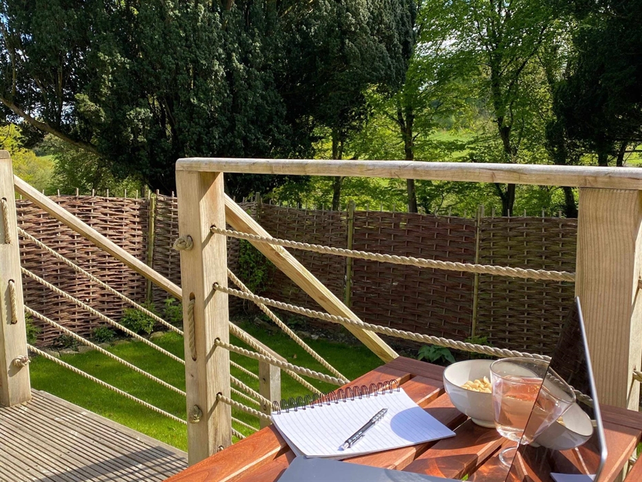 Remote working on the deck