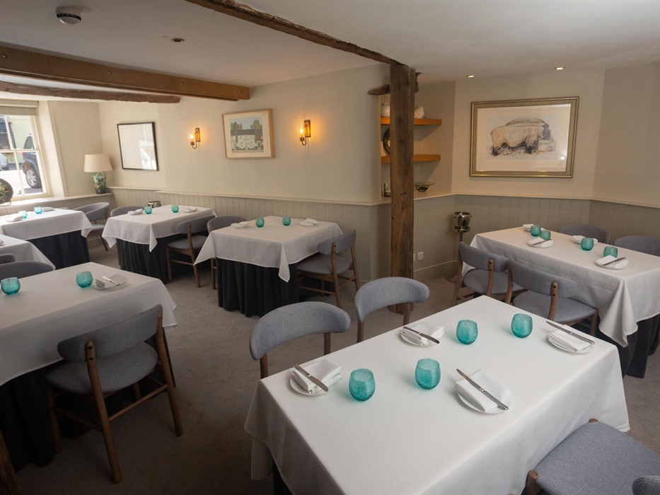 Inside of the restaurant