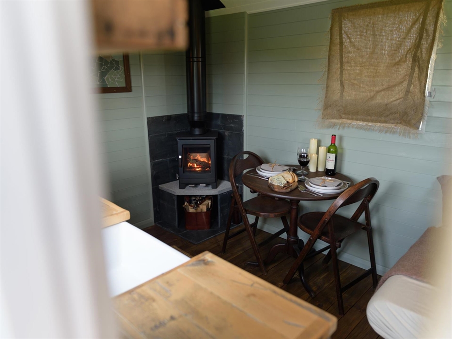 Brook Cottage Shepherd Huts - Angharad www.luxuryglampingwales.co.uk