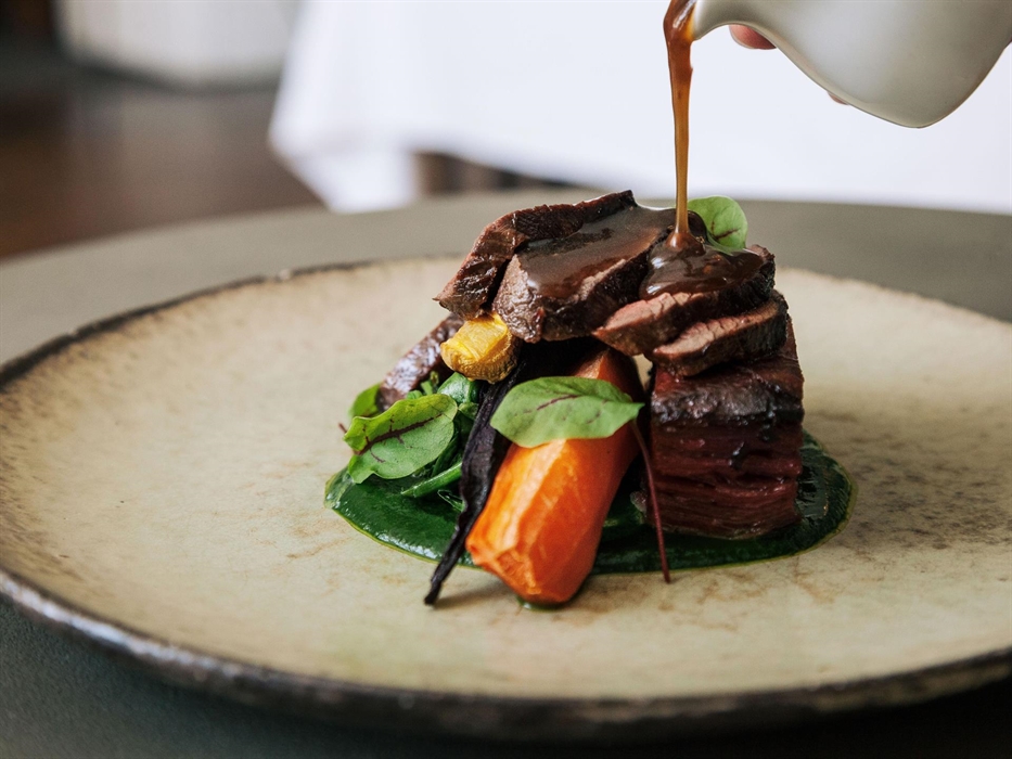 Locally sourced dishes